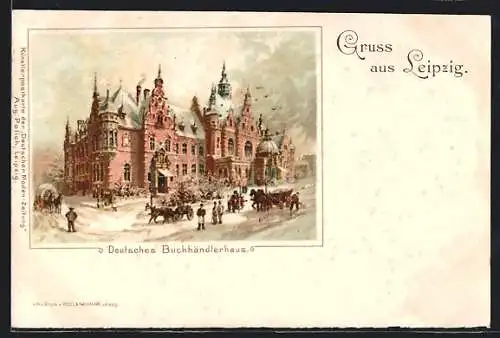 Lithographie Leipzig, Deutsches Buchhändlerhaus