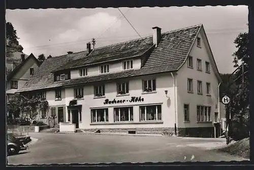 AK Bermersbach /Murgtal, Gasthof und Pension zur Badener Höhe Anton Krieg