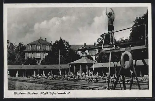 AK Baden-Baden, Städtisches Schwimmbad