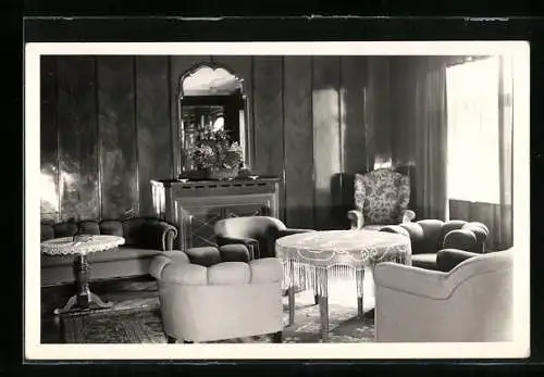 AK Bad Hofgastein, Kuranstalt Hohe Tauern, Aufenthaltsraum