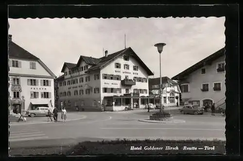 AK Reutte, Hotel Goldener Hirsch