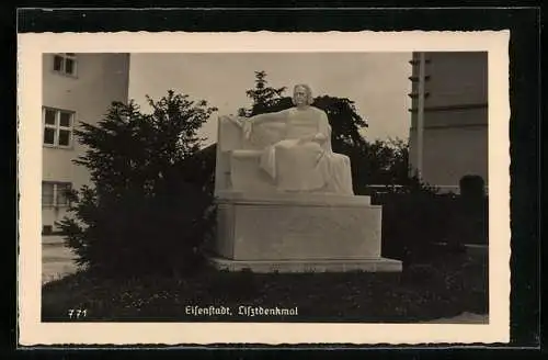 AK Eisenstadt, Lisztdenkmal