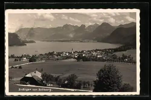 AK St. Gilgen, Ansicht vom Reitberg