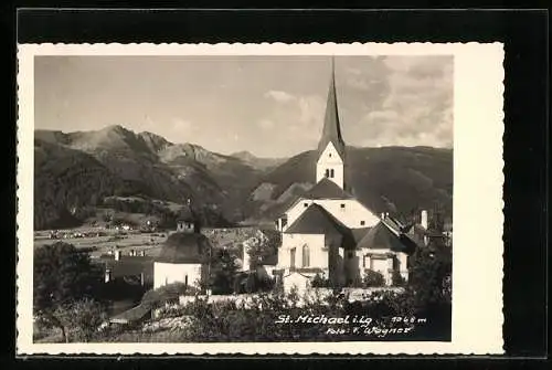 AK St. Michael im Lungau, Blick auf die Kirche