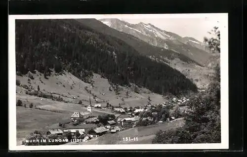 AK Muhr im Lungau, Ortsansicht mit Kirche