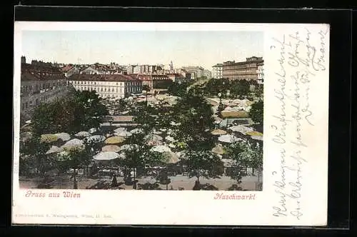 AK Wien, Blick auf den Naschmarkt