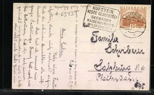 AK Erl in Tirol, Gasthaus Post