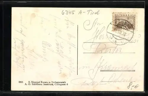 AK Kössen, Totalansicht mit Kirche