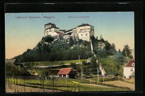 AK Neumarkt /Obersteier., Blick auf Schloss Forchtenstein