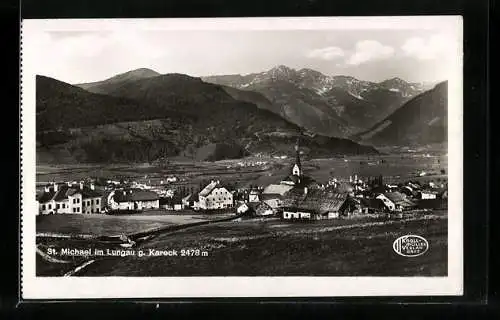AK St. Michael im Lungau, Panirama mit Kareck