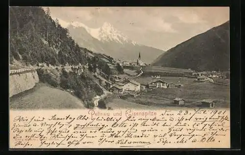 AK Pettneu, Panorama und Eisenspitze