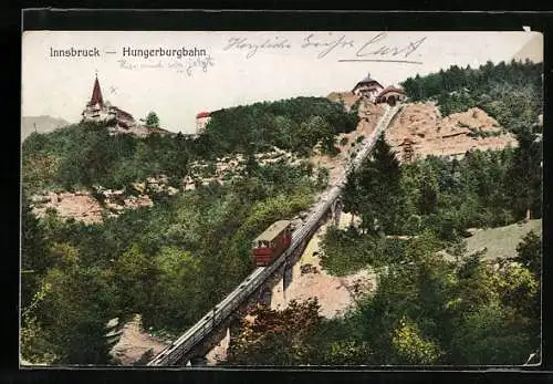 AK Innsbruck, Hungerburgbahn, Bergbahn