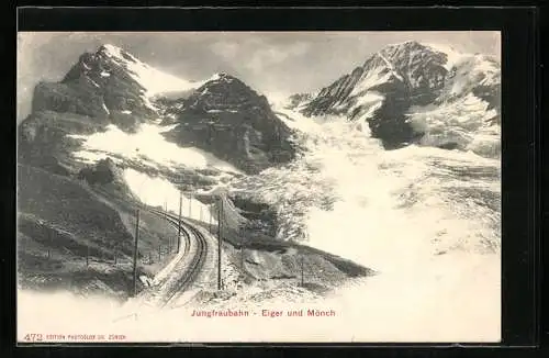 AK Jungfraubahn, Eiger & Mönch