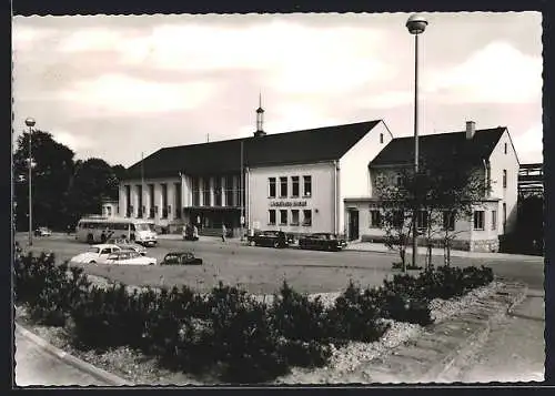 AK Remscheid, Blick auf den Hauptbahnhof