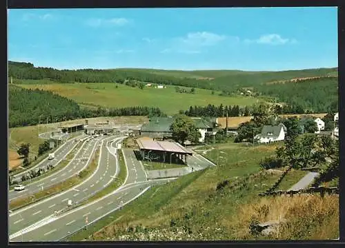 AK Rudolphstein, Grenzübergang