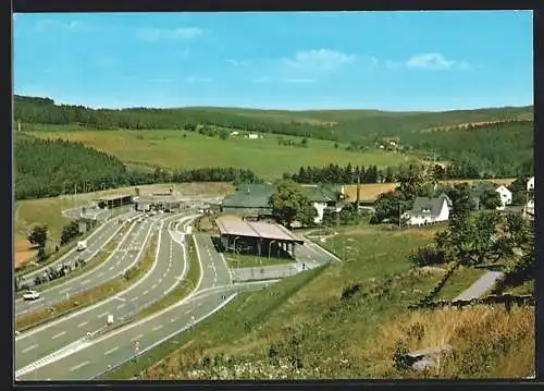 AK Rudolphstein, Grenzübergang