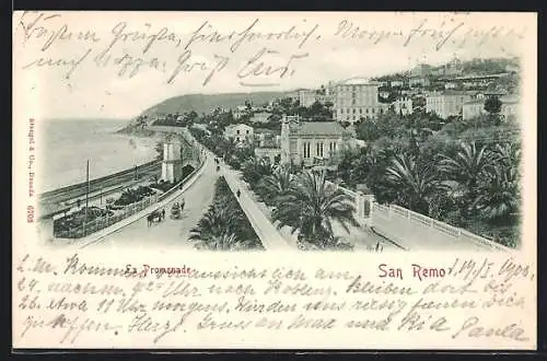 AK San Remo, La Promenade