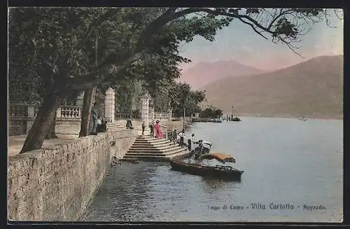AK Lago di Como, Villa Carlotta, Approdo