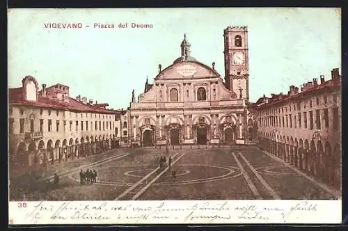 AK Vigevano, Piazza del Duomo