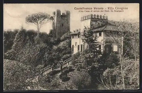 AK Castelfranco Veneto, Villa Giorgione
