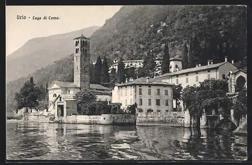 AK Urio /Lago di Como, la chiesa