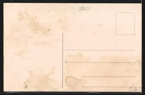 AK Ulm a. D., Teilansicht mit Kirche