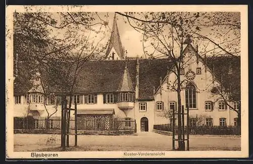 AK Blaubeuren, Kloster-Vorderansicht