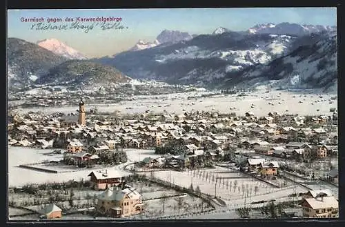 AK Garmisch, Ansicht im Winter