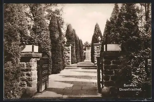 AK Barmen, Ehrenfriedhof