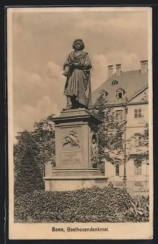 AK Bonn, Beethovendenkmal