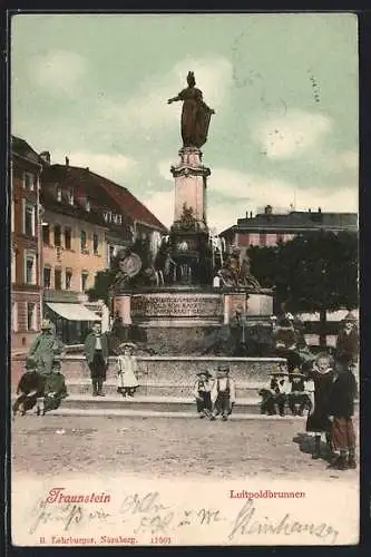 AK Traunstein, Am Luitpoldbrunnen
