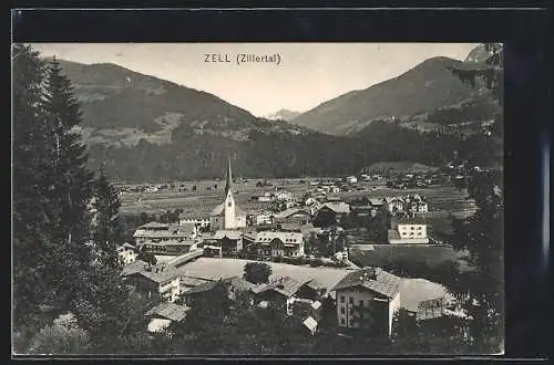 AK Zell /Zillertal, Gesamtansicht