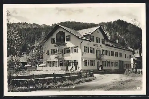 AK Tannheim, Gasthof und Pension zur Post