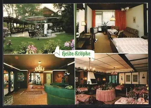 AK Ostenholzer Moor, Silence-Hotel Heide-Kröpke am Autobahndreieck Walsrode, Innenansichten