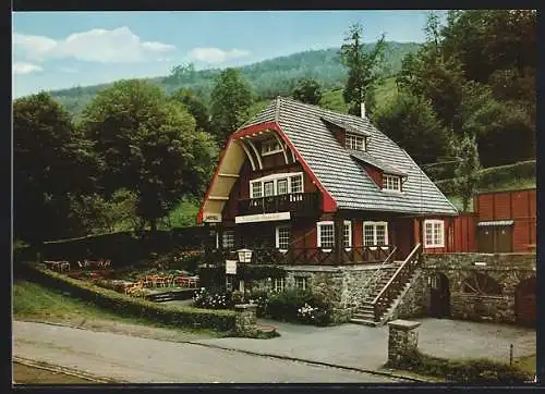 AK Simonskall, Hürtgenwald, Hotel-Restaurant-Cafe Talschenke