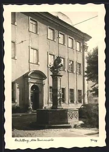 AK Heidelberg, Brunnen an der alten Universität