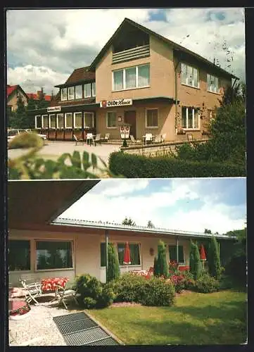 AK Bad Bevensen, Gaststätte und Pension Gilde-Klause mit sep. Gästehaus Heinz, Pommernweg 11