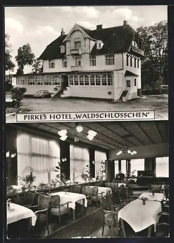 AK Rotenburg / Wümme, Pirke`s Hotel Waldschlösschen