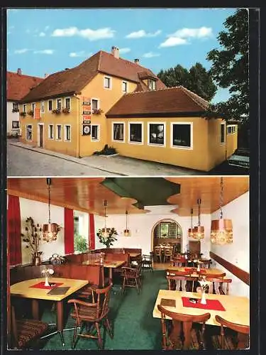 AK Schillingsfürst, Café-Restaurant Diller