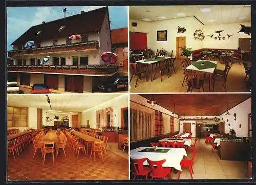 AK Feuchtwangen, Gasthaus Beck-Schneider, Wehlmäusel 4