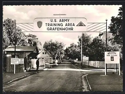 AK Grafenwöhr, US Army Training Area, Lagereingang, Wache 1