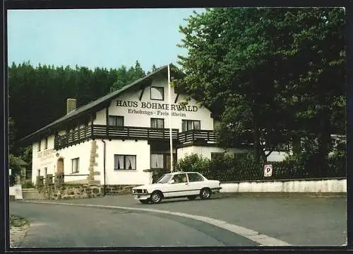 AK Stadlern /Opf., Haus Böhmerwald Erholungsheim des Sudetendeutschen Sozialwerks, Gasthaus
