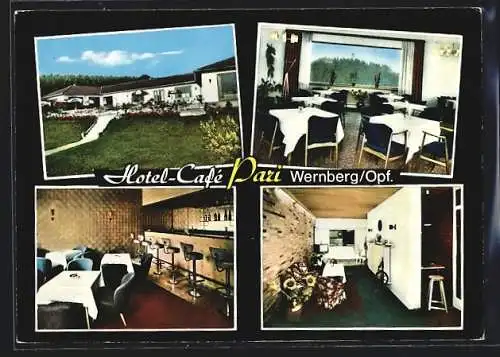 AK Wernberg /Opf., Hotel Cafe Pari