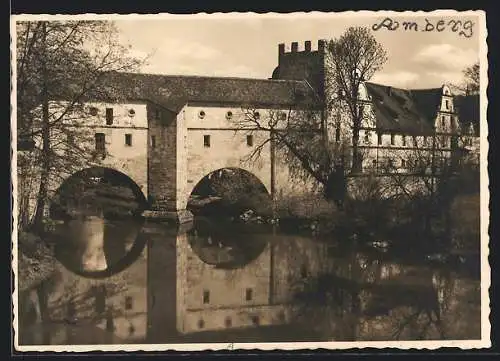 AK Amberg, Blick zur Burg