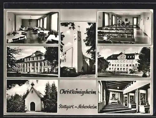 AK Stuttgart-Hohenheim, Christkönigsheim, Paracelsusstrasse 89