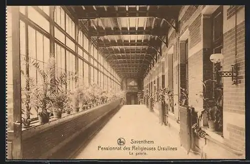 AK Saventhem, Pensionnat des Religieuses Ursulines, La galerie