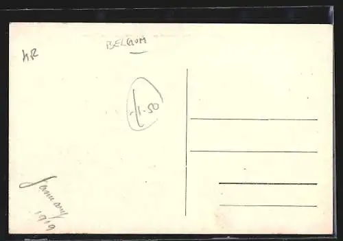 AK Andenne, Vallée de la Meuse, Vue panoramique prise du Calvaire