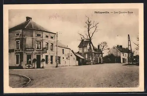 AK Philippeville, Les Quatre-Bras