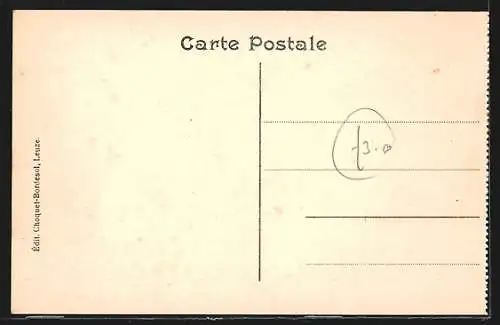 AK Leuze-en-Hainaut, Rue de Condé, Caserne de Gendarmerie