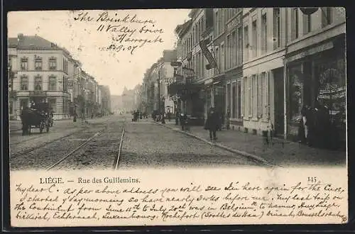 AK Liége, Rue des Guillemins